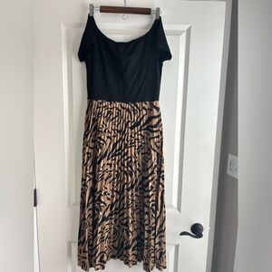 Off the shoulder dress (2nd image is stock photo from Amazon)